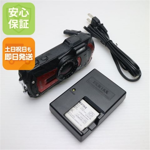 良品WG-60 レッド コンパクトデジタルカメラ 40