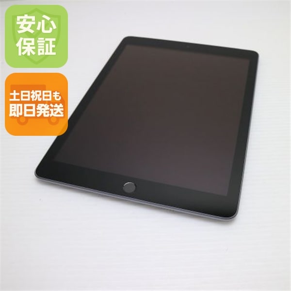 美品 SIMフリー iPad6 第6世代 Wi-Fi+Cellular セルラー 32GB スペースグレイ 136