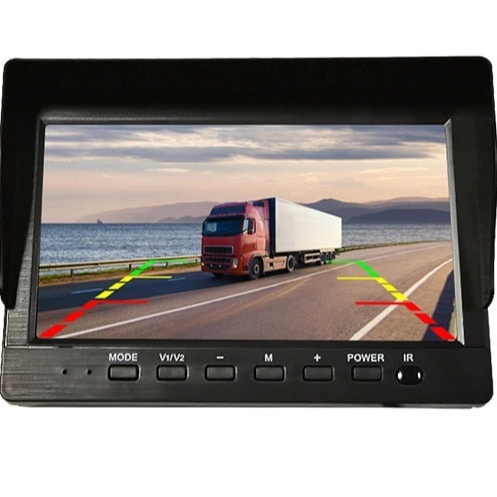 越境ec人気カーディスプレイ7インチahd反転画像高精細ディスプレイトラック監視ユニバーサルマシン