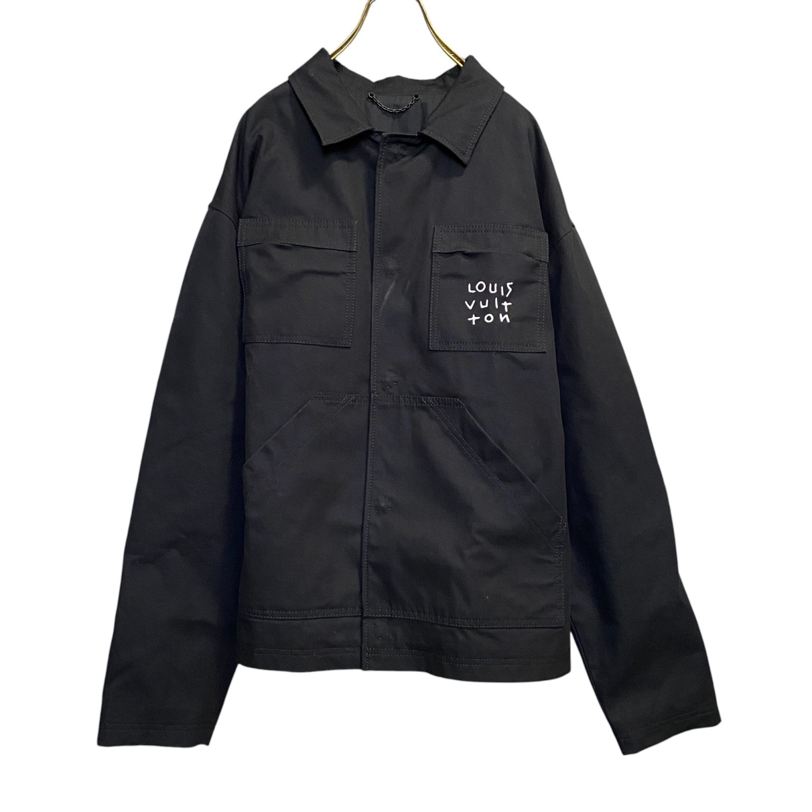 ルイヴィトン LOUIS VUITTON メンズ 22AW LVスプレッド テクニカル オーバーシャツジャケット #46