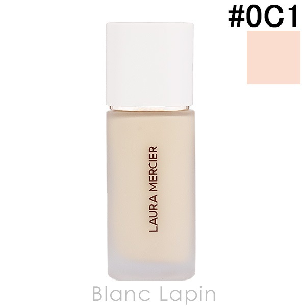ローラメルシエ LAURA MERCIER リアルフローレスウェイトレスパーフェクティングファンデーション #0C1 OPAL 30ml リキッドファンデーション [010275]