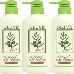 日本オリーブ 3本 ナチュラルマインド シャンプー 500mlx3本 4965363101862