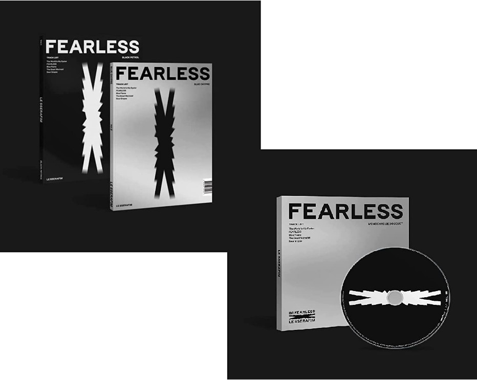 [当店限定特典付] 3種SET LE SSERAFIM - FEARLESS