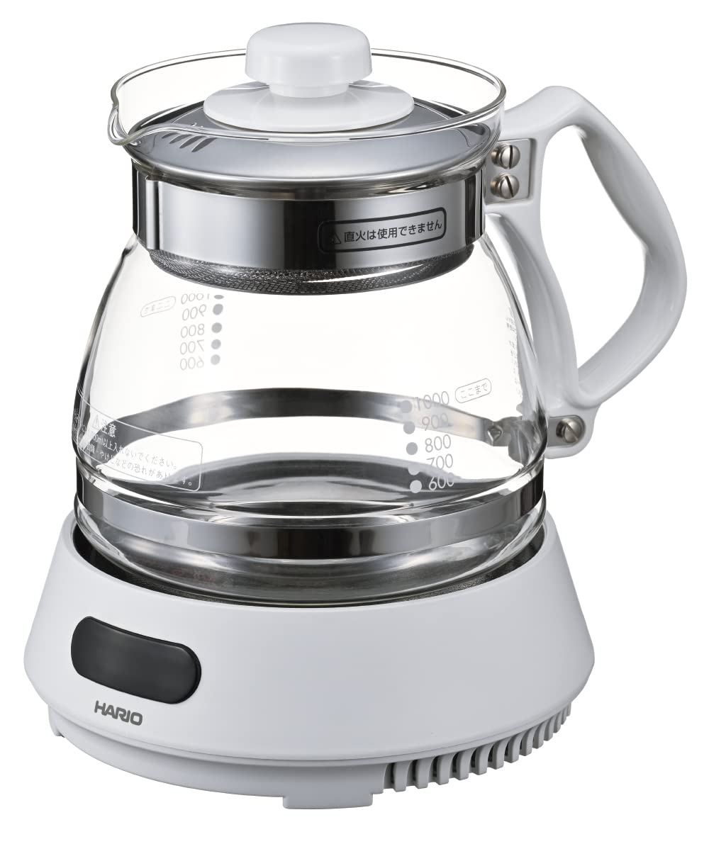 HARIO ハリオグラス マイコン煎じ器 N ホワイト 煎じ器 タイマー付き HMJN-1000-W