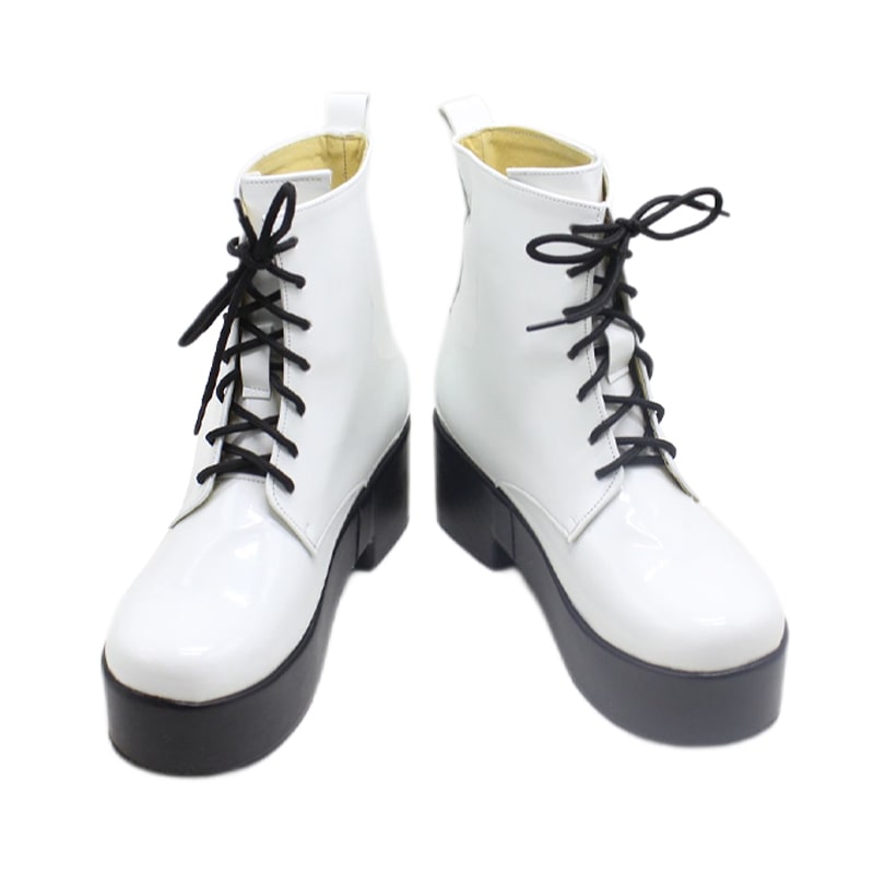 コスプレ靴 魔使マオ まつかい まお バーチャル YouTuber 下駄 シューズ 長靴 コスプレ クリスマス ハロウィン