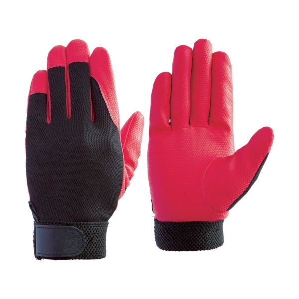 （まとめ）富士グローブ デジレッド L 0915 1双 [x10セット]