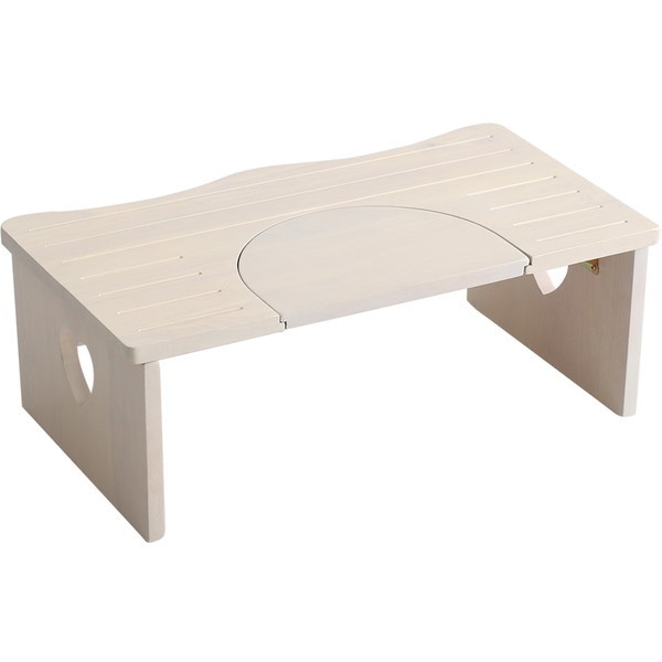 ホームテイスト CSL-290トイレ子ども踏み台 salita-サリタ- ホワイトウォッシュ メーカー直送