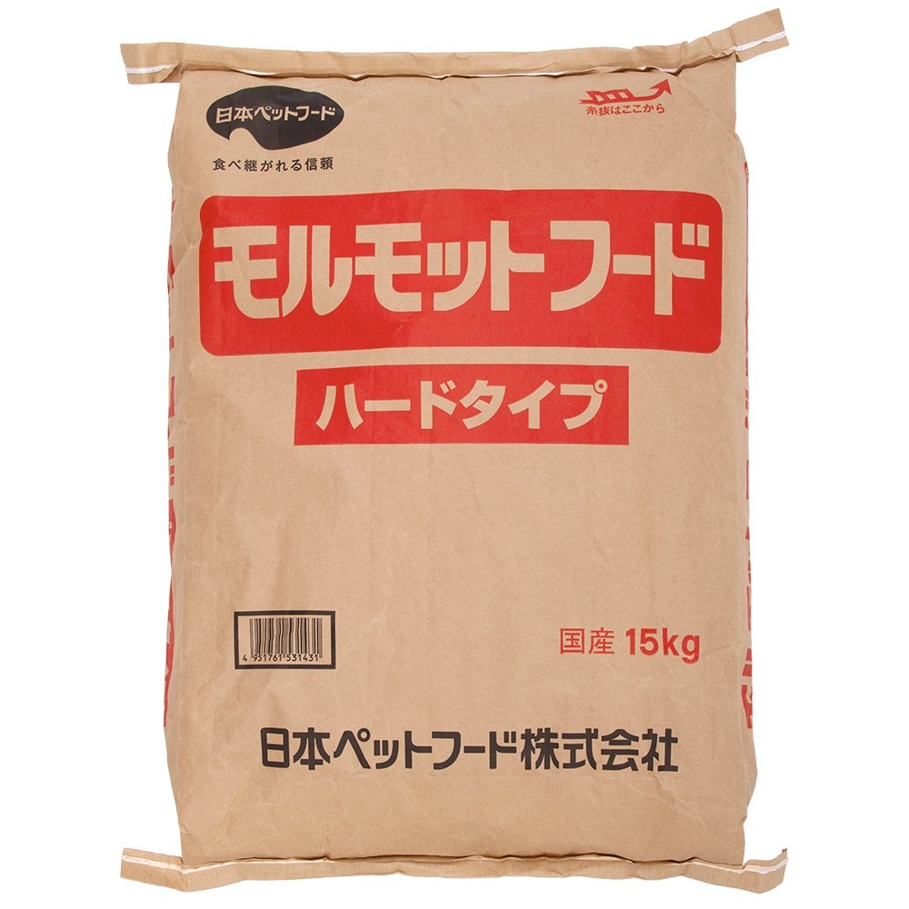 日本ペットフード　モルモットフード　ハードタイプ　１５ｋｇ　ＣＲＣ50―25―30―10―00