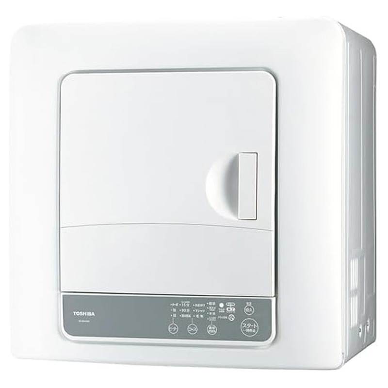東芝 TOSHIBA 衣類乾燥機 ピュアホワイト ED-60A4-W