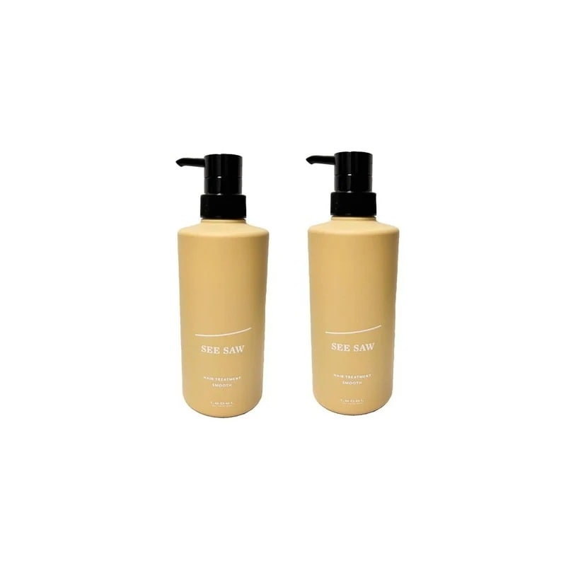 ルベル シーソー SEE/SAW ヘアトリートメントS スムース 500ml ×2セット