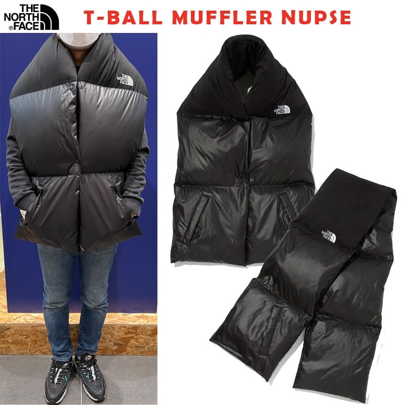 韓国正規品保証 関税負担なし NA5IM54J T-BALL MUFFLER NUPSEデイリー 基本 着装 男子 女子 人気 韓国 ファッション 男女共用 アウトドア