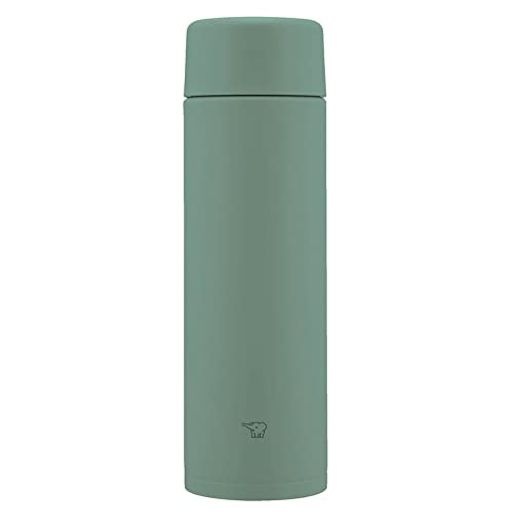 象印マホービン(ZOJIRUSHI) 水筒 シームレスせん 480ML スクリュー ステンレスマグ マットグリーン せんとパッキン一体化 お手入れ簡単 洗う点数2点のみ SM-ZB48-GM