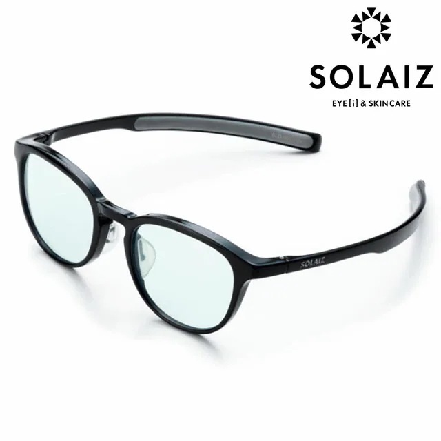 ソライズ SOLAIZ サングラス ミドルウエリントン [SLD-001] Daily Use Collection メンズレディース 眼鏡 メガネ アイケア エイジングケア BK/L.BL