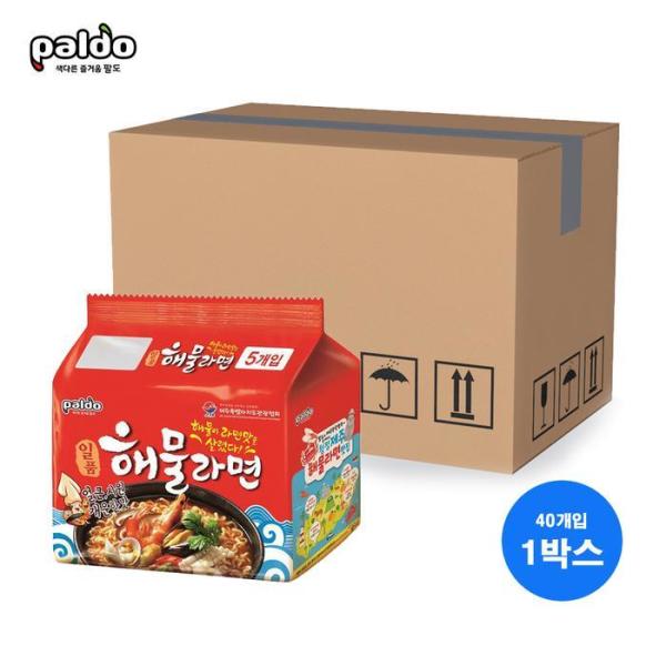 八道 一品海鮮ラーメン 5入マルチパック×8P (40袋)