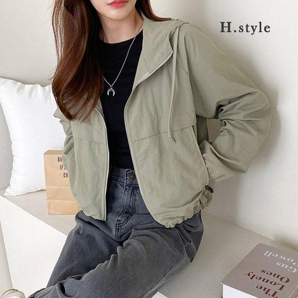 HスタイルDKピーナッツポリポリJP/春/夏/ジャケット/JK/ジャンパー/ウィンドブレーカー/アウター