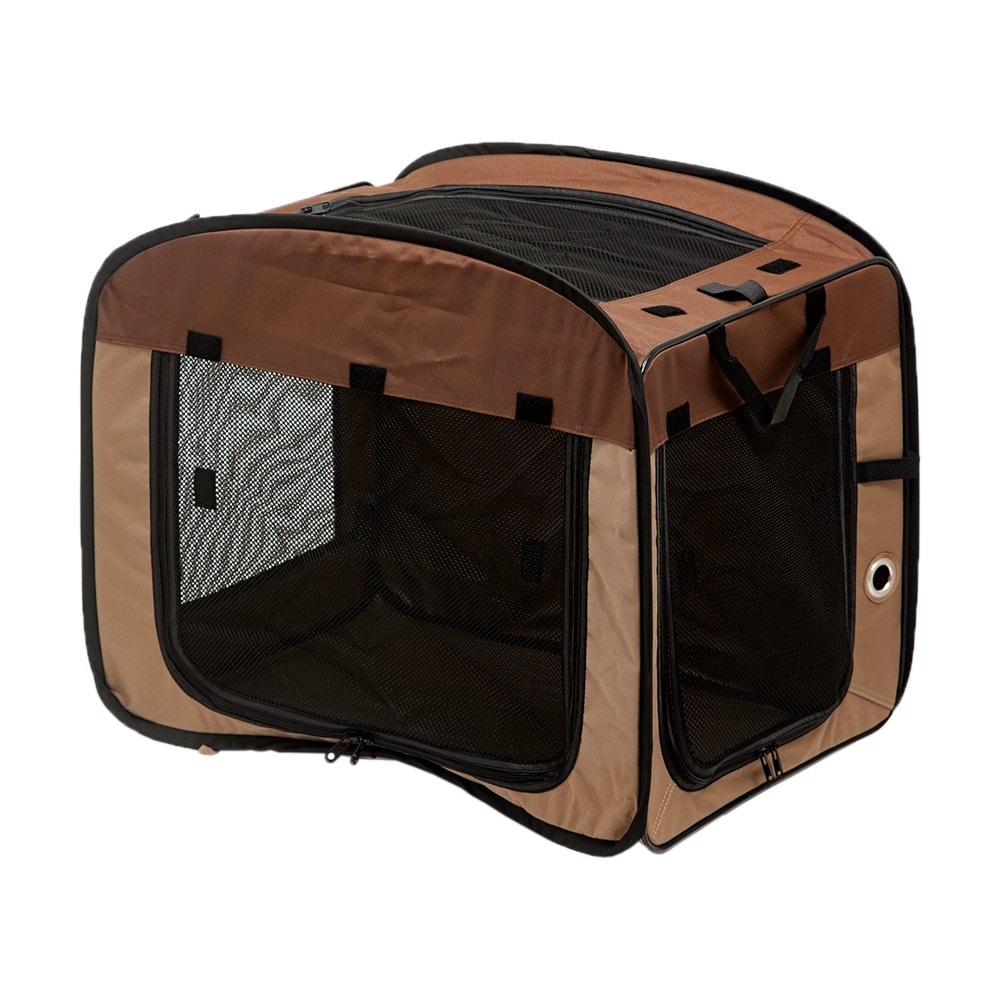 折りたたみソフトケージ　Ｍ　ブラウン　ＰＯＳＣ－６５０Ａ　ＣＲＣ40―50―30―00―00