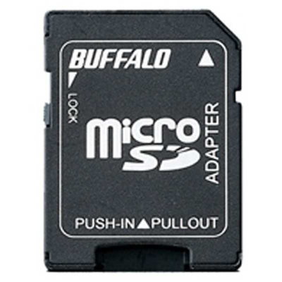 他サイト： SDカードアダプタ microSDSDカード変換アダプター マイクロSDアダプタ BSCRMSDA SDカード変換アダプターの商品画像