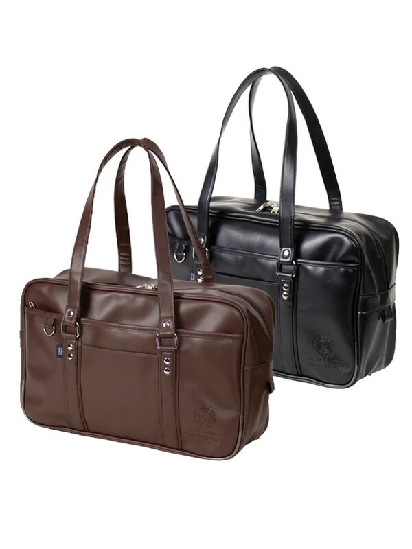 Candy Sugar キャンディーシュガー スクールバッグ 合皮 ブラウン 黒 スクバ 高校生 中学生 通学バッグ 女子 ブランド かばん バッグ