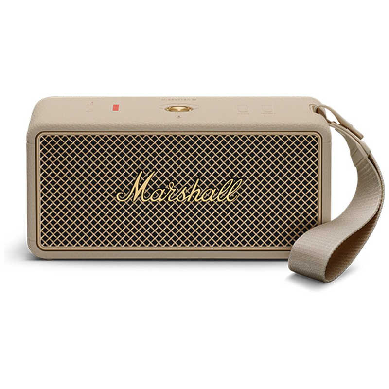 MARSHALL　ブルートゥーススピーカー Middleton II Cream ［防水 / Bluetooth対応］ クリーム　MIDDLETON2CREAM