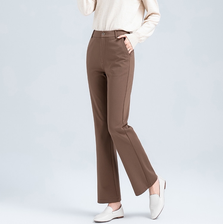 フレアパンツ ボトムス パンツ クロップドパンツ 9分丈 セミフレア ハイウエスト かわいい 大人可愛い きれいめ シンプル カジュアル 大人 上品 おしゃれ お洒落 大人可愛い 大人女子 こなれ感
