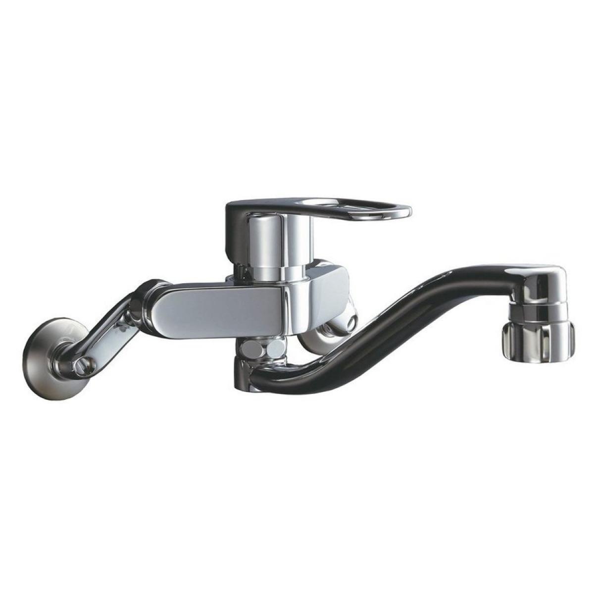 LIXIL（リクシル） INAX キッチン用 壁付 シングルレバー混合水栓 エコハンドル RSF-863YB