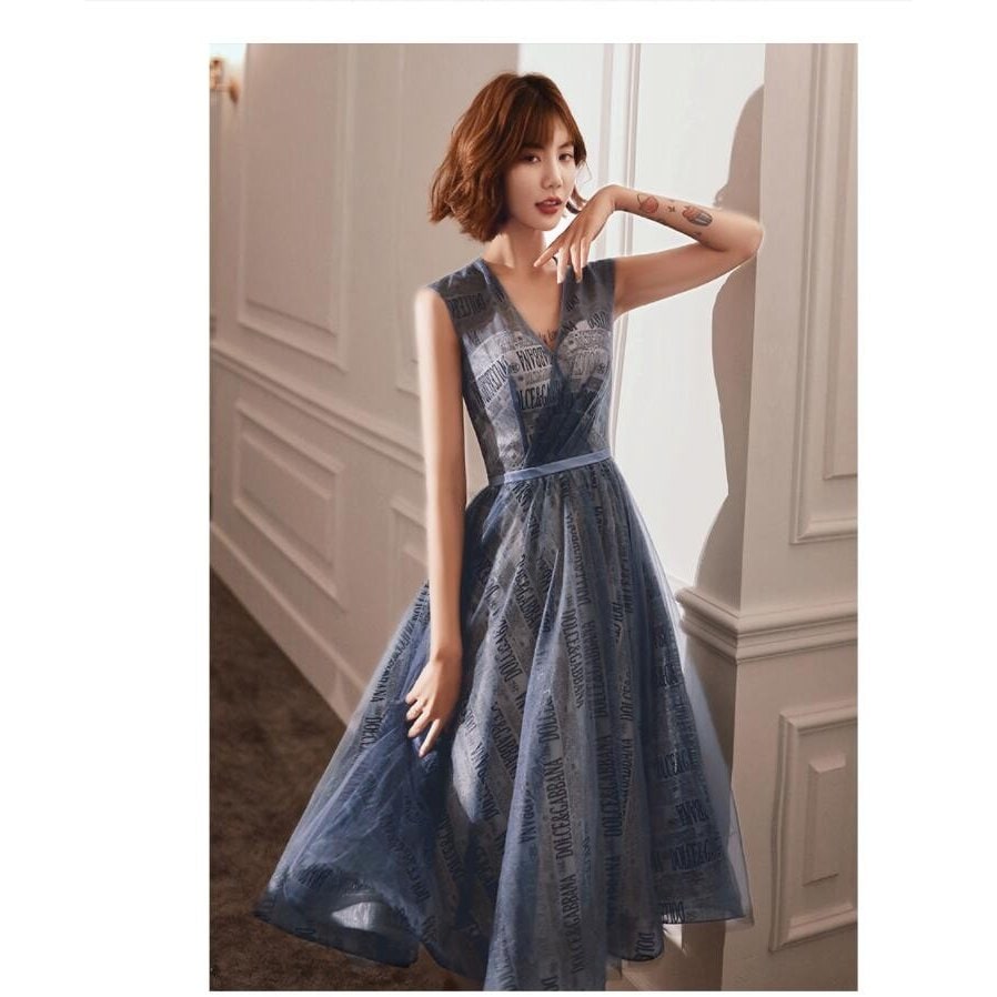 パーティードレス 10代 20代 30代40代 結婚式ワンピース ミモレドレス レディース 袖なし