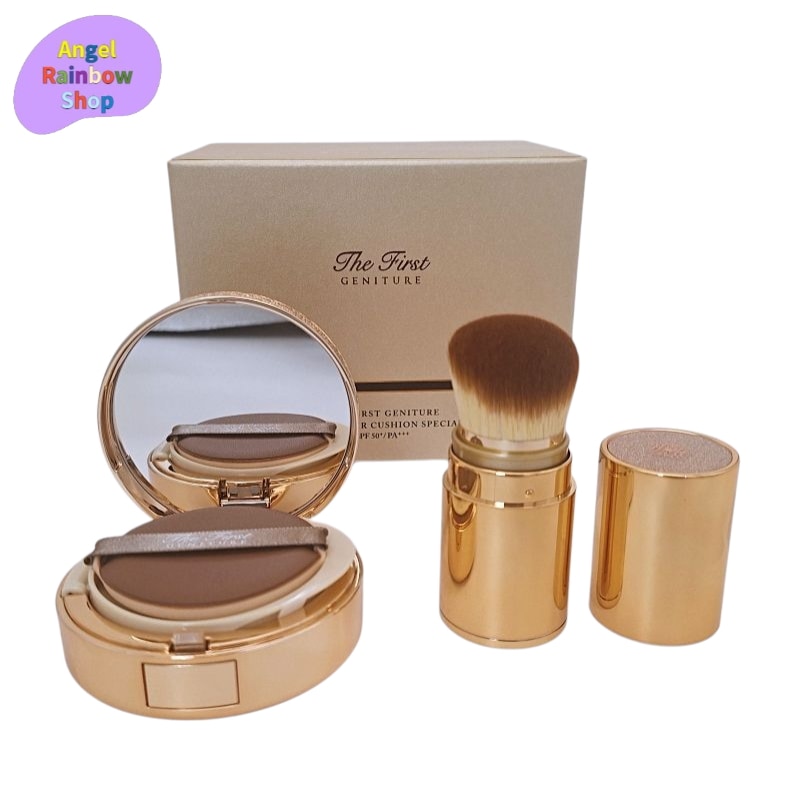 ザ ファーストジェニチュア アンプル カバークッション 01号 ミルクベージュ SPF50+ PA+++ 15g スペシャルセット 紫外線遮断 しっとり ファンデ 韓国 コスメ