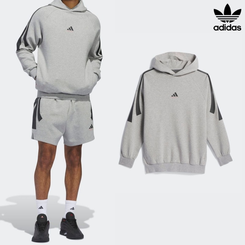 AECA WHITE】 CLOVER HOLIDAY HOODIE SWEAT : WASHED CHARCOAL