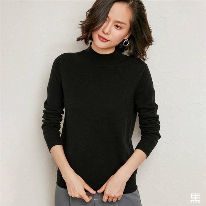 カシミヤ カシミア セーター ニットセーター レディース トップス ハイネック タイト 長袖 無地 やわらか シンプル きれいめ 防寒 カジュアル 全8色 秋冬 4,829円