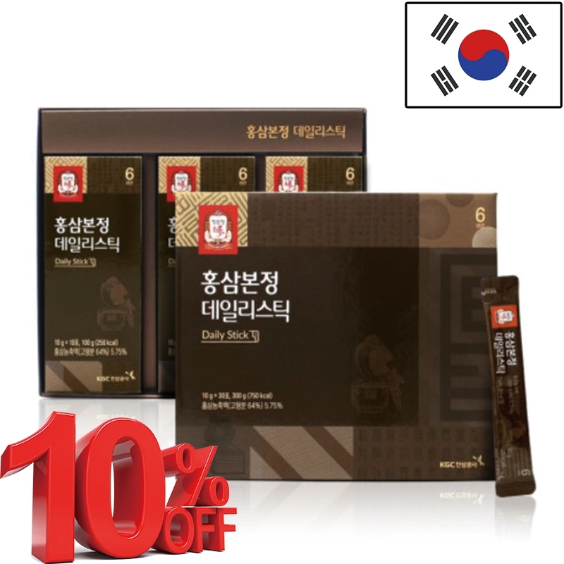 紅参デイリースティック10gx30包