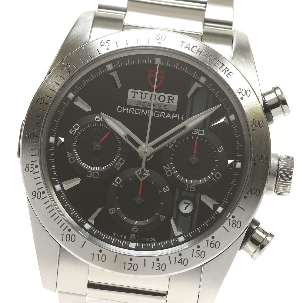 チュードル TUDOR 42000 ファストライダー クロノグラフ 自動巻き メンズ 良品 _826170【中古】