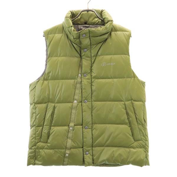 未使用 デニールナイロン ルーム ダウンベスト M モスグリーン PERMAWARM メンズ