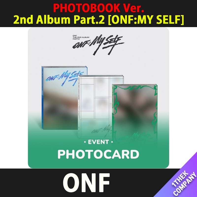 【６種セット】（オンライン特典）[PHOTOBOOK Ver.] ONF 2nd Album Part.2 [ONF:MY SELF]