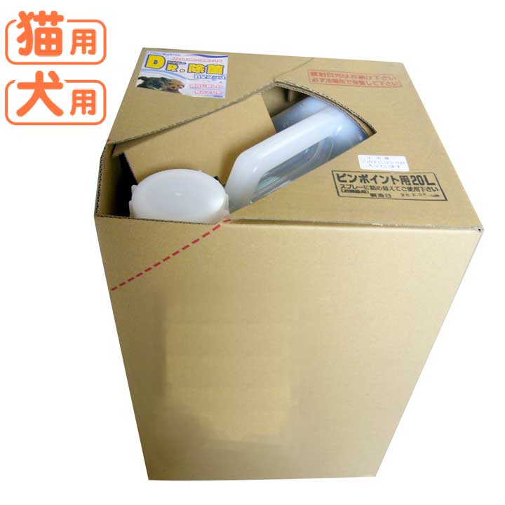 【人気商品】【ペット 消臭】【B】DR． 除菌スプレー 詰替用 20L【犬 猫 ニオイ】オフィスピースワン