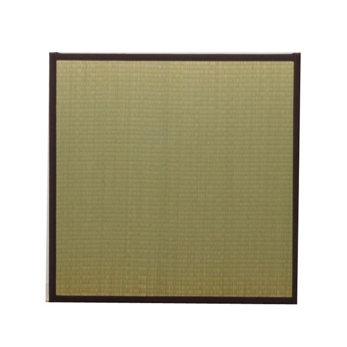 【I】【代引不可】置き畳 半畳 国産 い草ラグ あぐら ブラウン 約82×82cm 4枚組 8628120 イケヒコ【北海道・沖縄・離島不可】