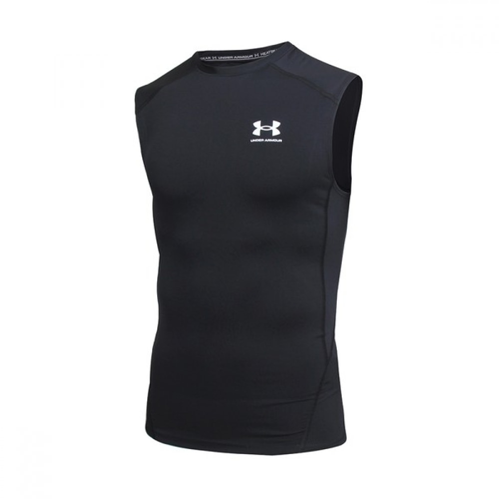 [アンダーアーマー] アンダーアーマー UA ヒートギアファンクショナルコンプレッションブラック 1361522-001