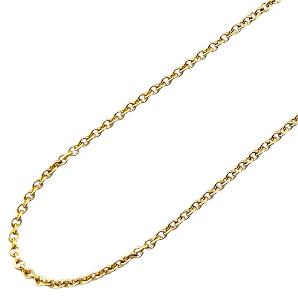 ティファニー ネックレス 18金 K18イエローゴールド TIFFANY&Co. 中古 美品