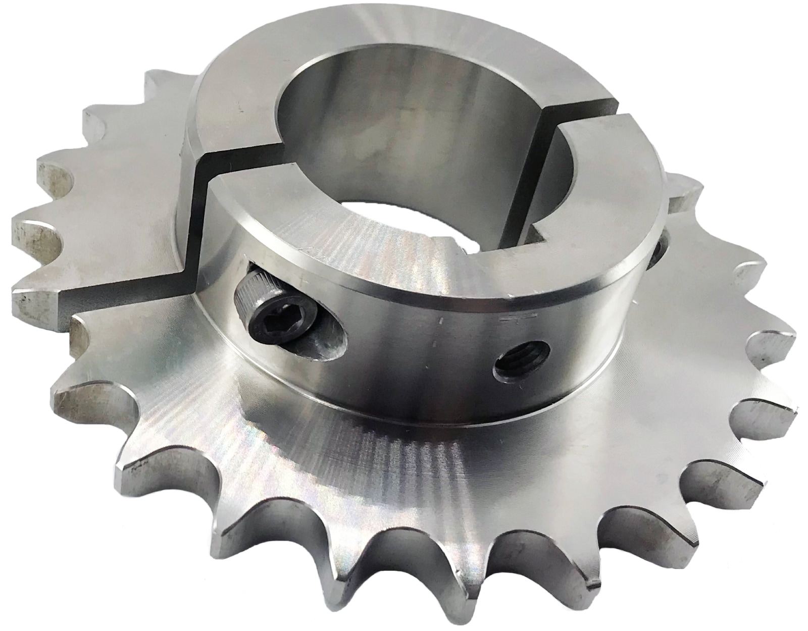 スズキ機工 ワイヤーカットスプロケット#40-歯数24 ステンレス [穴加工/キー加工/割り加工/簡