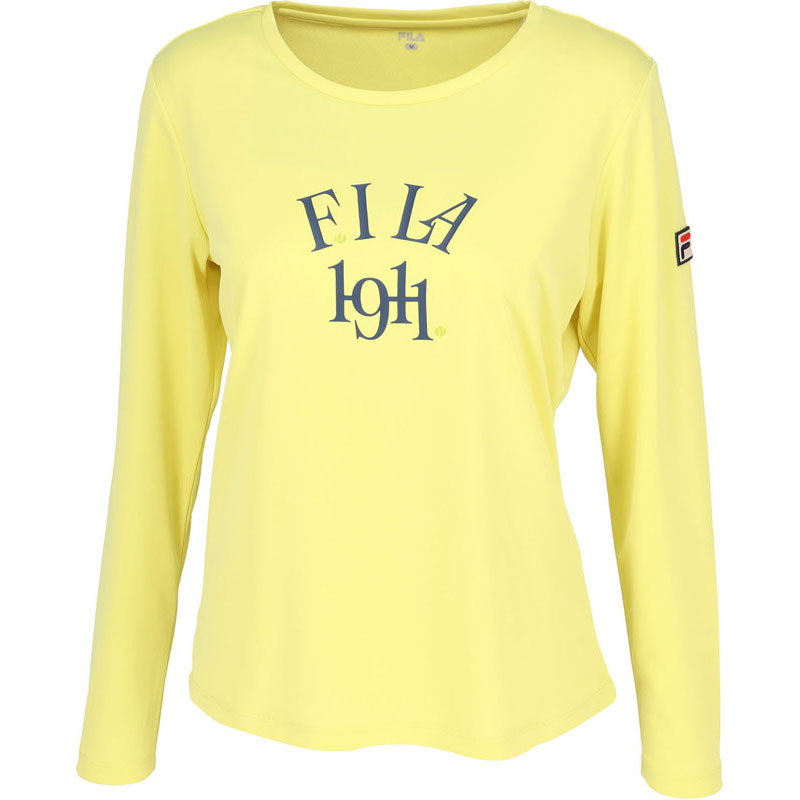 ロングスリーブグラフィックTシャツ テニス ロングＴシャツウィメンズ (el0239-18z)