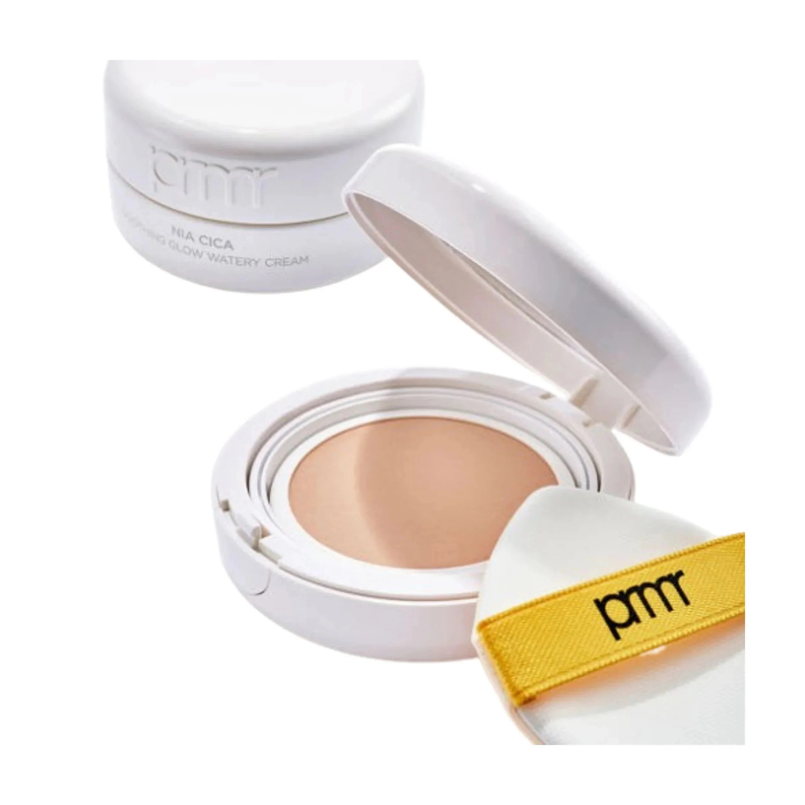 [25SS/New]ナイアシカ ウォータリークリームクッション #SPF35 PA++ (ホワイト ファー トング ピン 1ea 贈呈) 5,242円