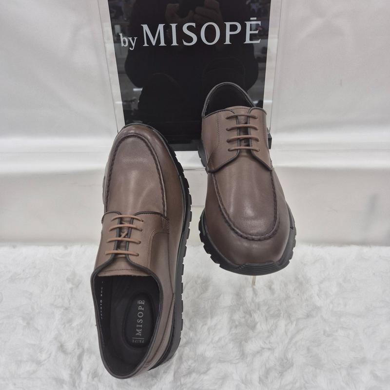 By 男性カジュアルコンフォートボートシューズ 122HT337FF010 DBROWN 2 JJ