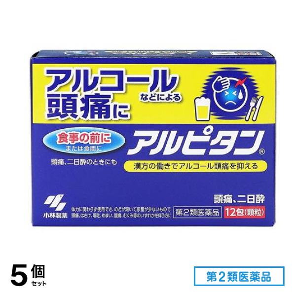 第２類医薬品 アルピタン 12包 5個セット
