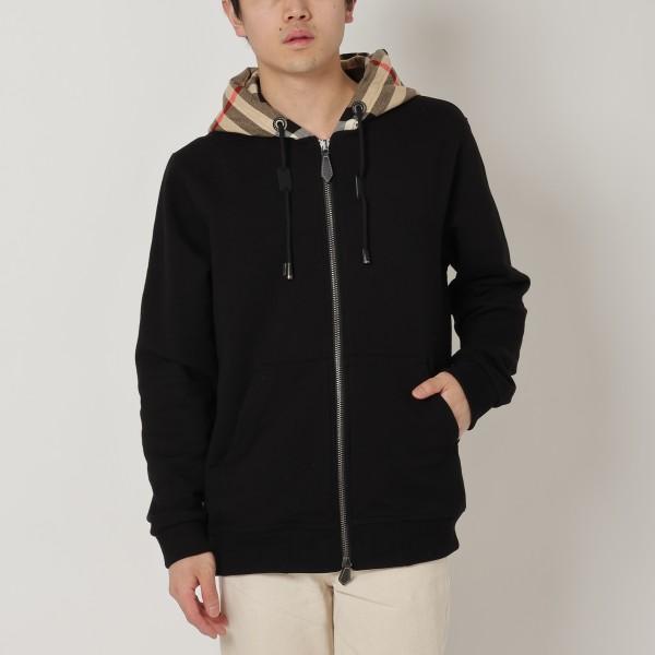 パーカー フーディー ブラック ベージュ メンズ 8060705 A1189