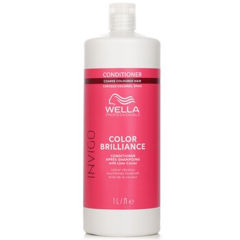 Wella Invigo カラー ブリリアンス コンディショナー ライムキャビア入り 粗い着色髪用
