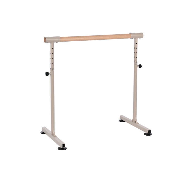 バレエスタンド バレーバー バレエレッスンバー バレエバー 天然木 練習 鉄棒 自宅用 5段階調整 家庭用 バレ バレー バレエ用品 85cm 90cm 95cm 100cm 105cm 調整 天然木