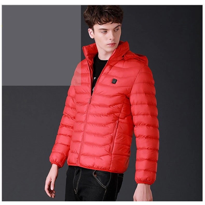 電熱ジャケット ヒートジャケット 防寒着 暖かい 速暖 電熱 充電式 電熱ウェア 作業着 スキー ゴ 6,658円