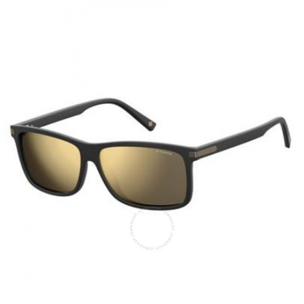 ポラロイド グレー ゴールド ミラー 長方形 メンズ サングラス PLD 2075/S/X 0003/LM 59