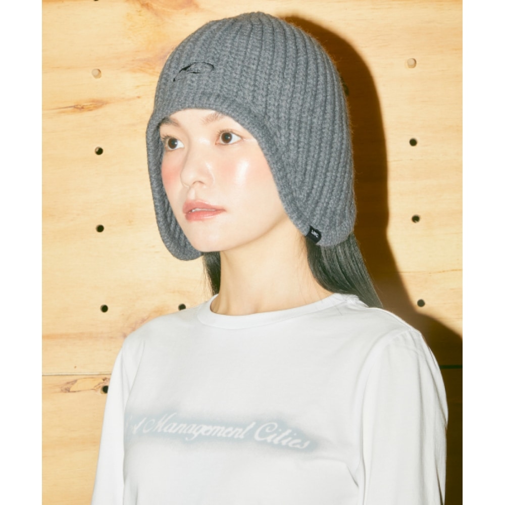 LMC グローブニットイヤーフラップビーニーヘザーグレー 5,141円