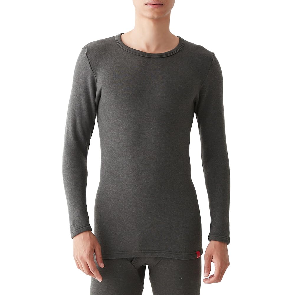 GUNZE(グンゼ) インナーシャツ ホットマジック 極み ロング クルーネック MH0808N MH0808C