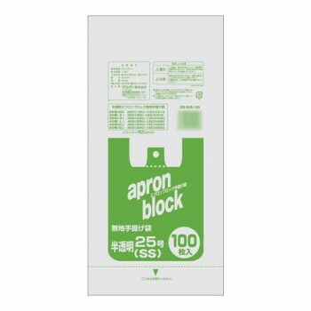 オルディ エプロンブロック25号/SS 半透明100Px30冊 104702